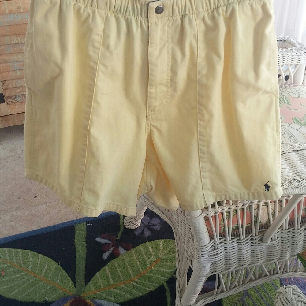 Polo shorts.  Cotton. Size med. Mens